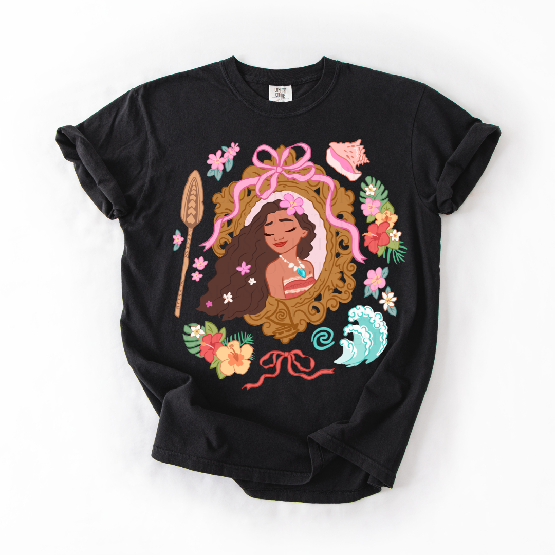 *Pre-Order* Poly Princess Frame T-Shirt (Comfort Colors)