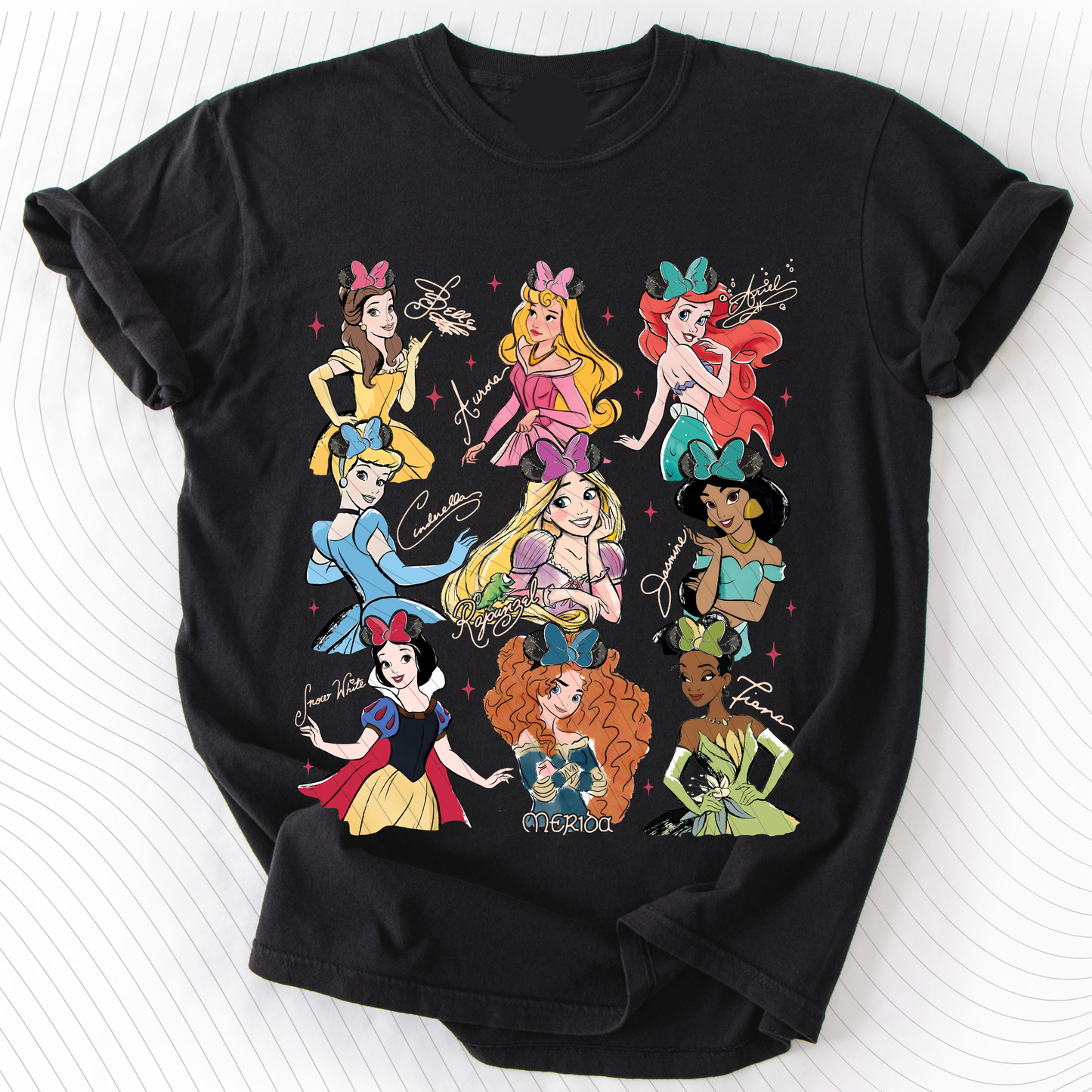 *Pre-Order* Princesses T-Shirt(Comfort Colors)