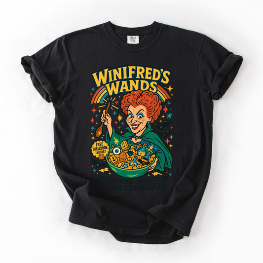 *Pre-Order* Winifred Wands Cereal T-Shirt (Comfort Colors)