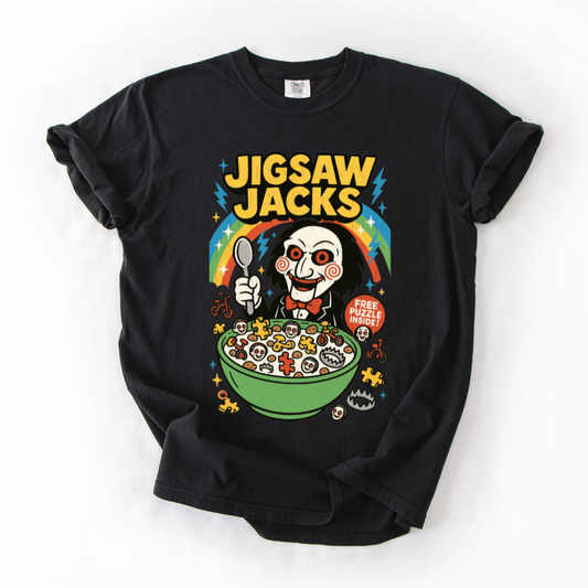 *Pre-Order* Jigsaw Jacks Cereal T-Shirt (Comfort Colors)
