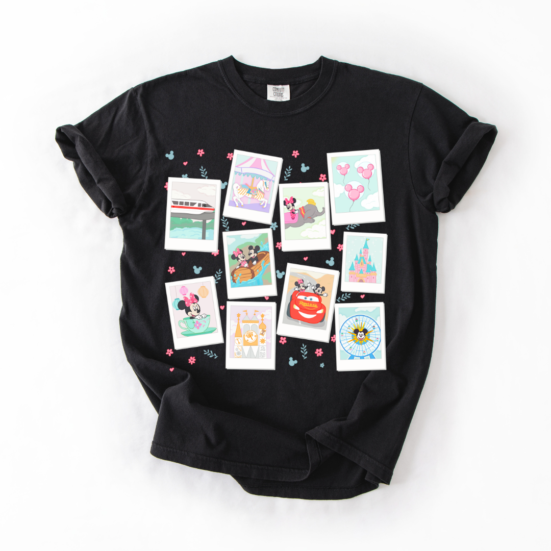 *Pre-Order* Land Polaroids T-Shirt (Comfort Colors)