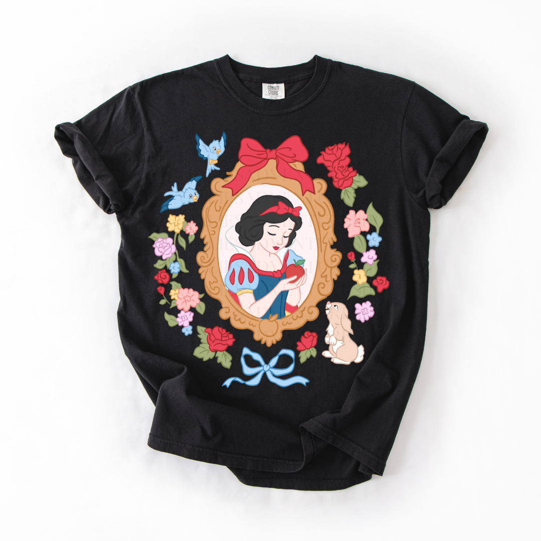 *Pre-Order* Snow Portrait Princess T-Shirt (Comfort Colors)