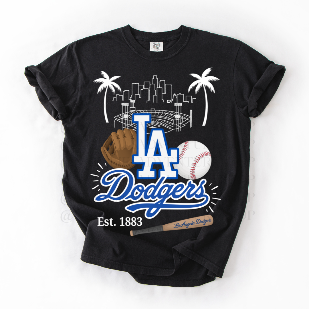 *Pre-Order* LA Dodg Stadium T-Shirt (Comfort Colors)
