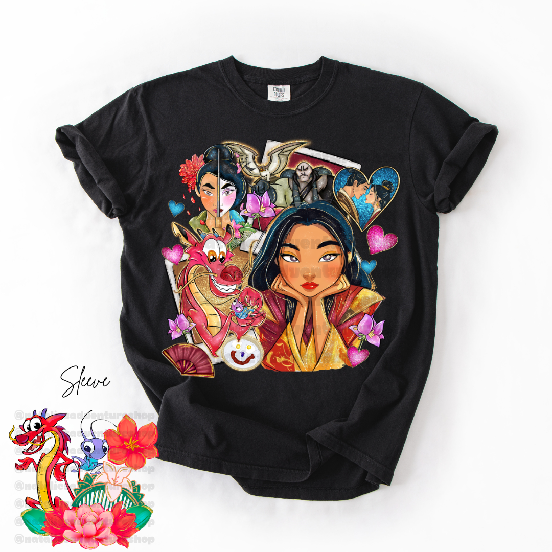 *Pre-Order* Loyal, Brave, True Princess Cartoon T-Shirt (Comfort Colors)