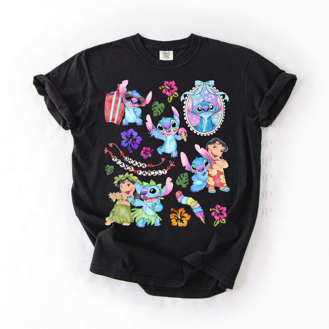 *Pre-Order* Ohana Means Fam T-Shirt (Comfort Colors)