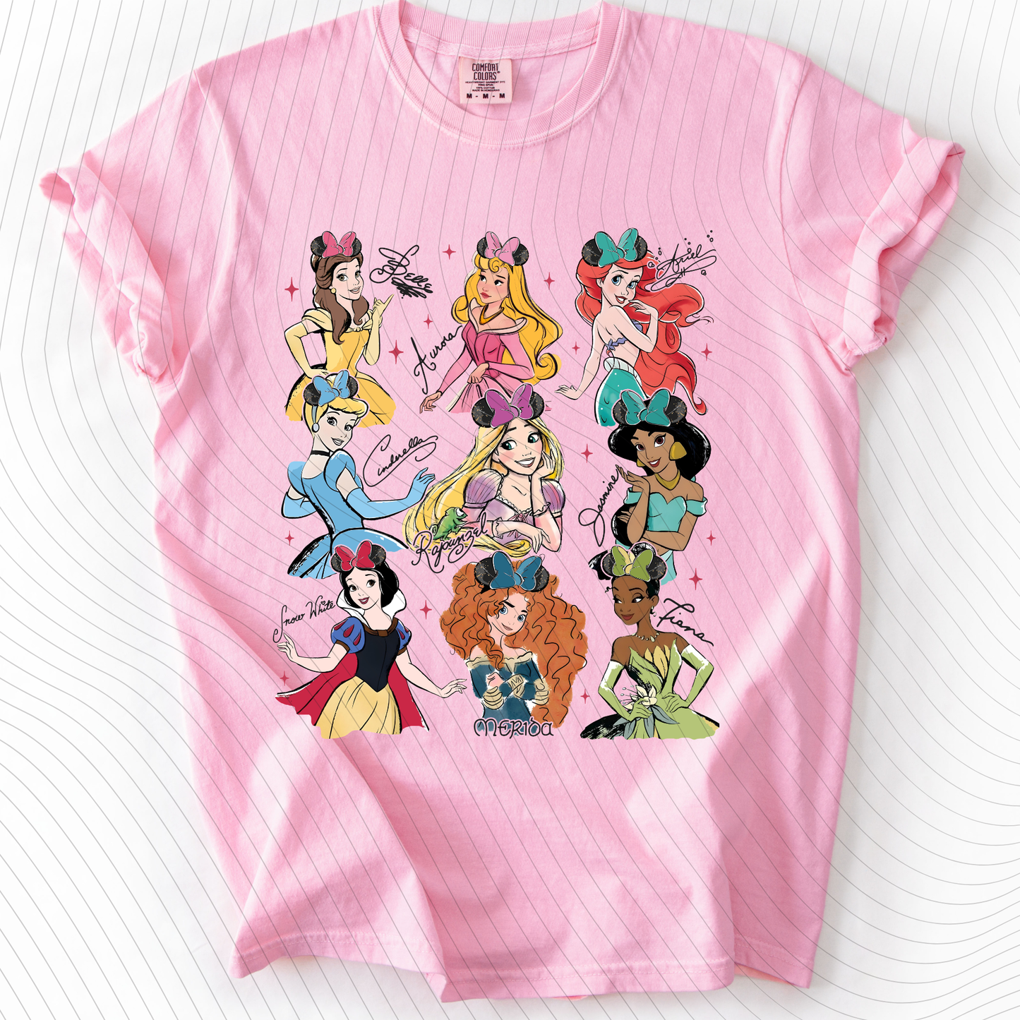 *Pre-Order* Princesses T-Shirt(Comfort Colors)