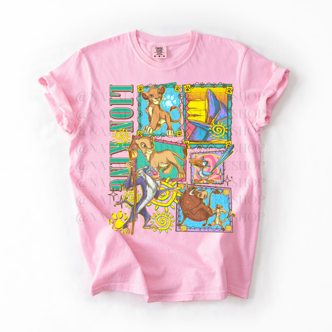 *Pre-Order* 90's Lion T-Shirt (Comfort Colors)