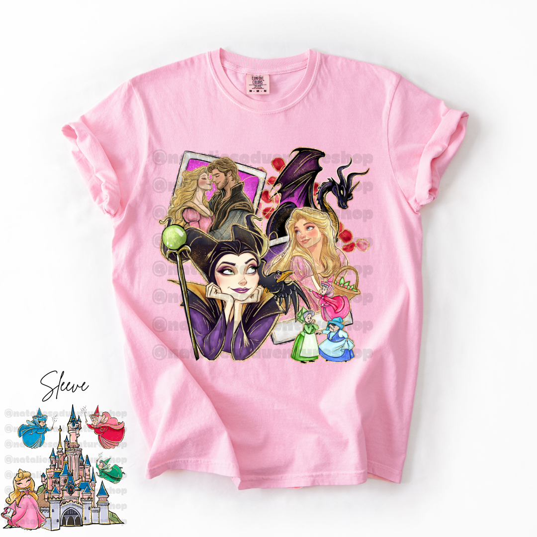 *Pre-Order* Briar Rose Cartoon T-Shirt (Comfort Colors)