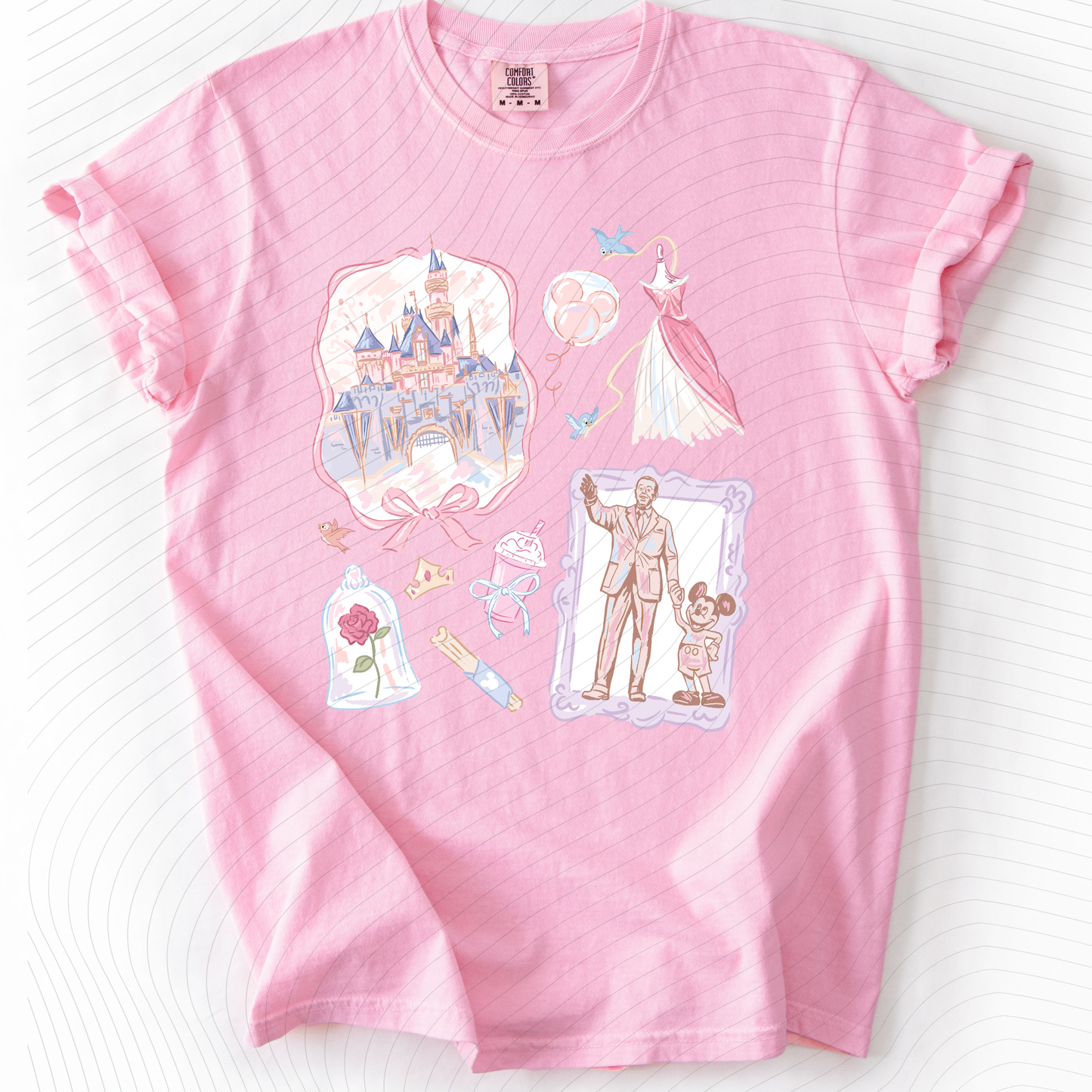 *Pre-Order* Spring Magic Castle T-Shirt (Comfort Colors)