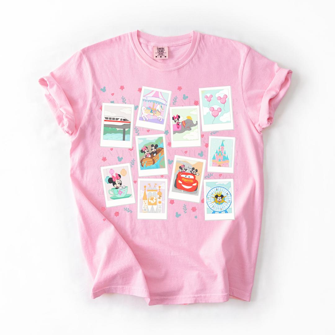 *Pre-Order* Land Polaroids T-Shirt (Comfort Colors)