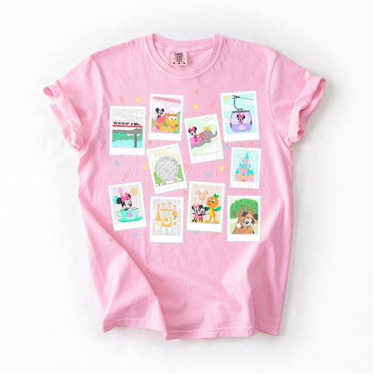 *Pre-Order* World Polaroids T-Shirt (Comfort Colors)