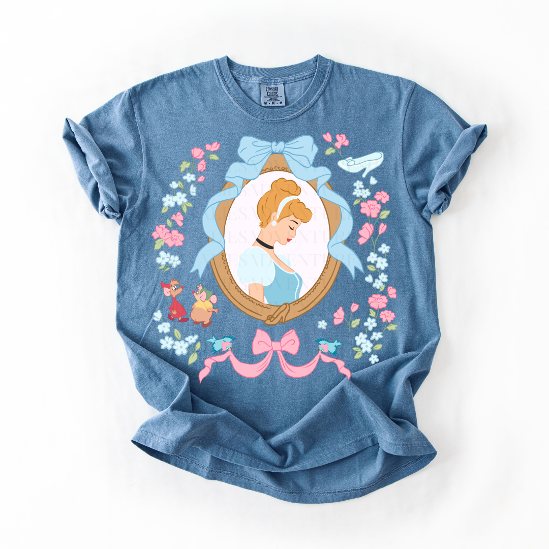 *Pre-Order* Cindy Princess Frame T-Shirt (Comfort Colors)