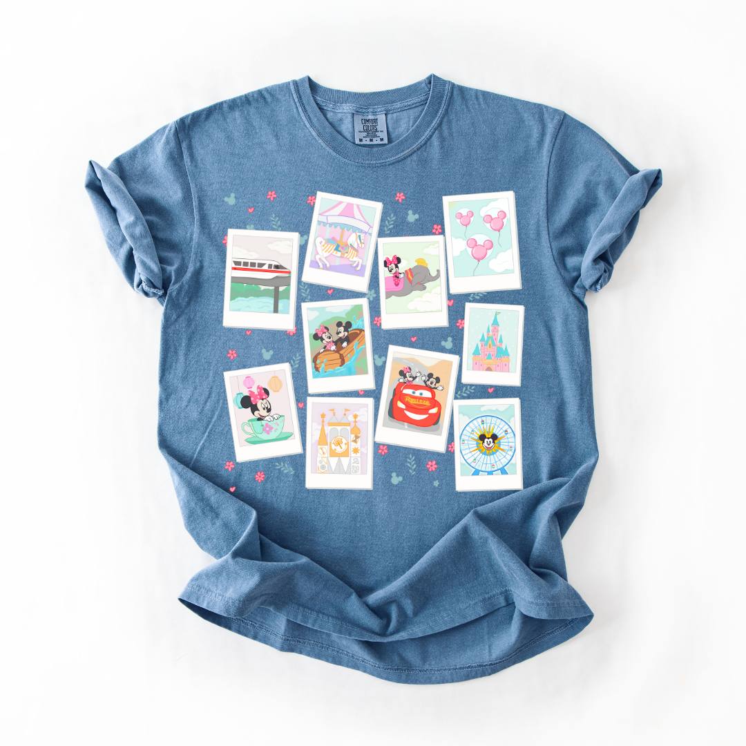 *Pre-Order* Land Polaroids T-Shirt (Comfort Colors)