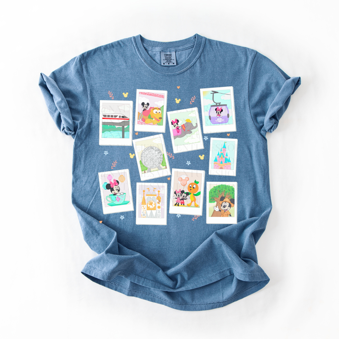 *Pre-Order* World Polaroids T-Shirt (Comfort Colors)