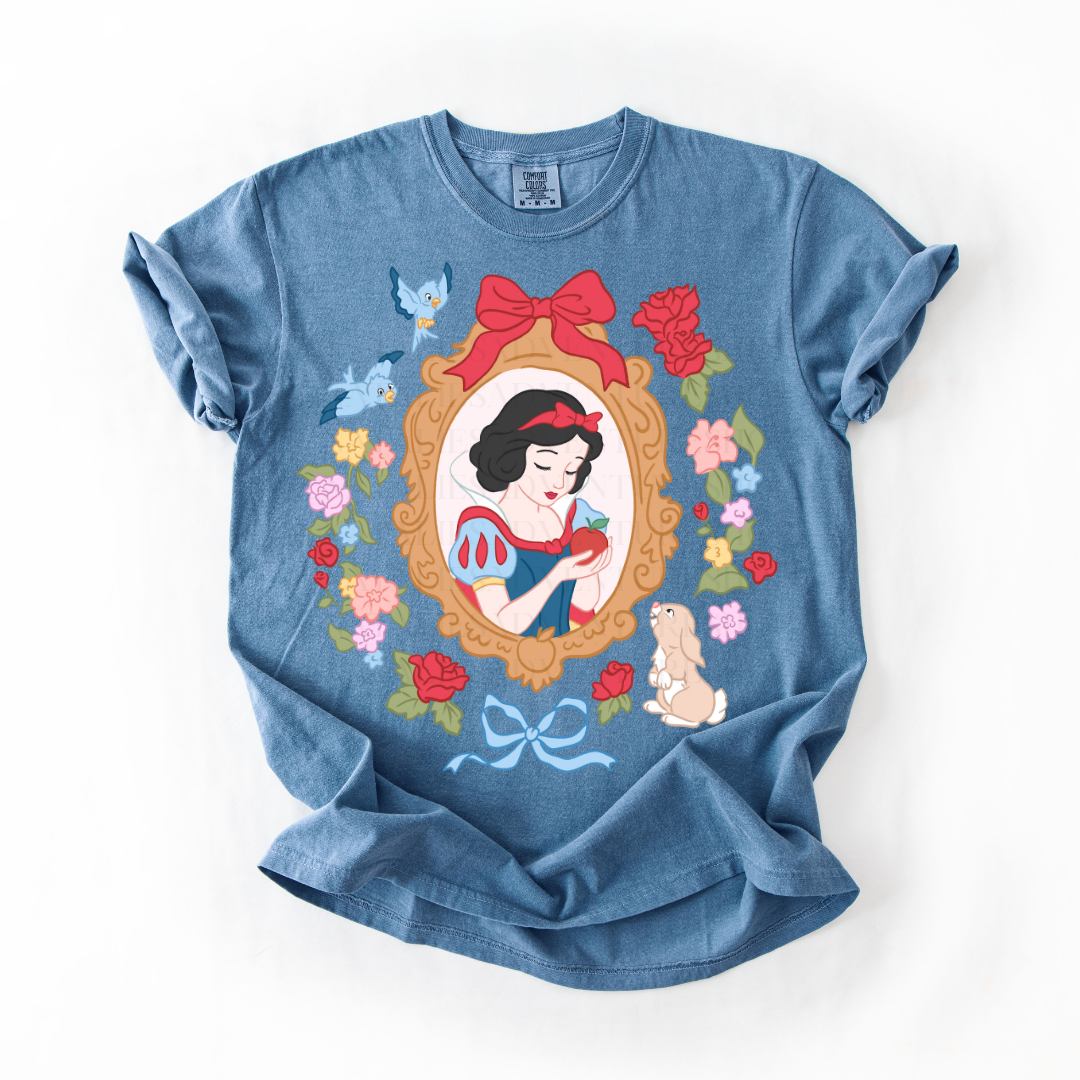 *Pre-Order* Snow Portrait Princess T-Shirt (Comfort Colors)