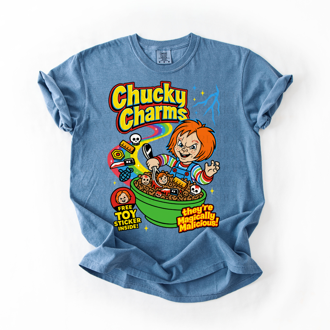 *Pre-Order* Chucky Charms Cereal T-Shirt (Comfort Colors)