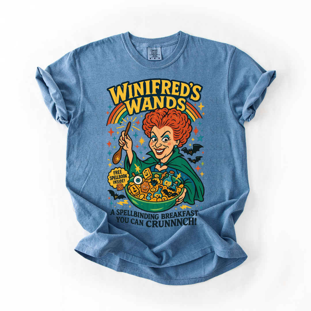 *Pre-Order* Winifred Wands Cereal T-Shirt (Comfort Colors)