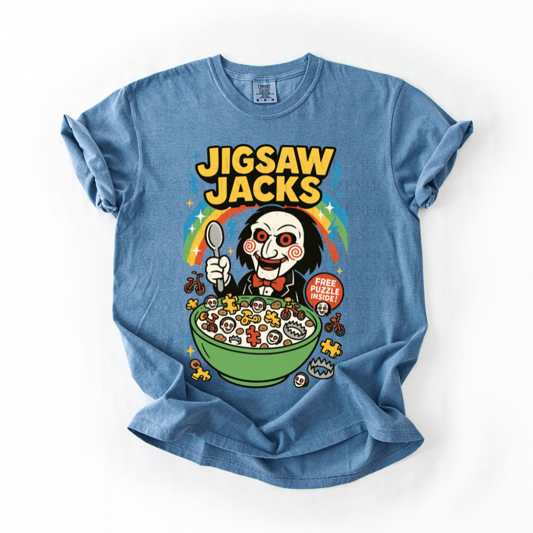 *Pre-Order* Jigsaw Jacks Cereal T-Shirt (Comfort Colors)