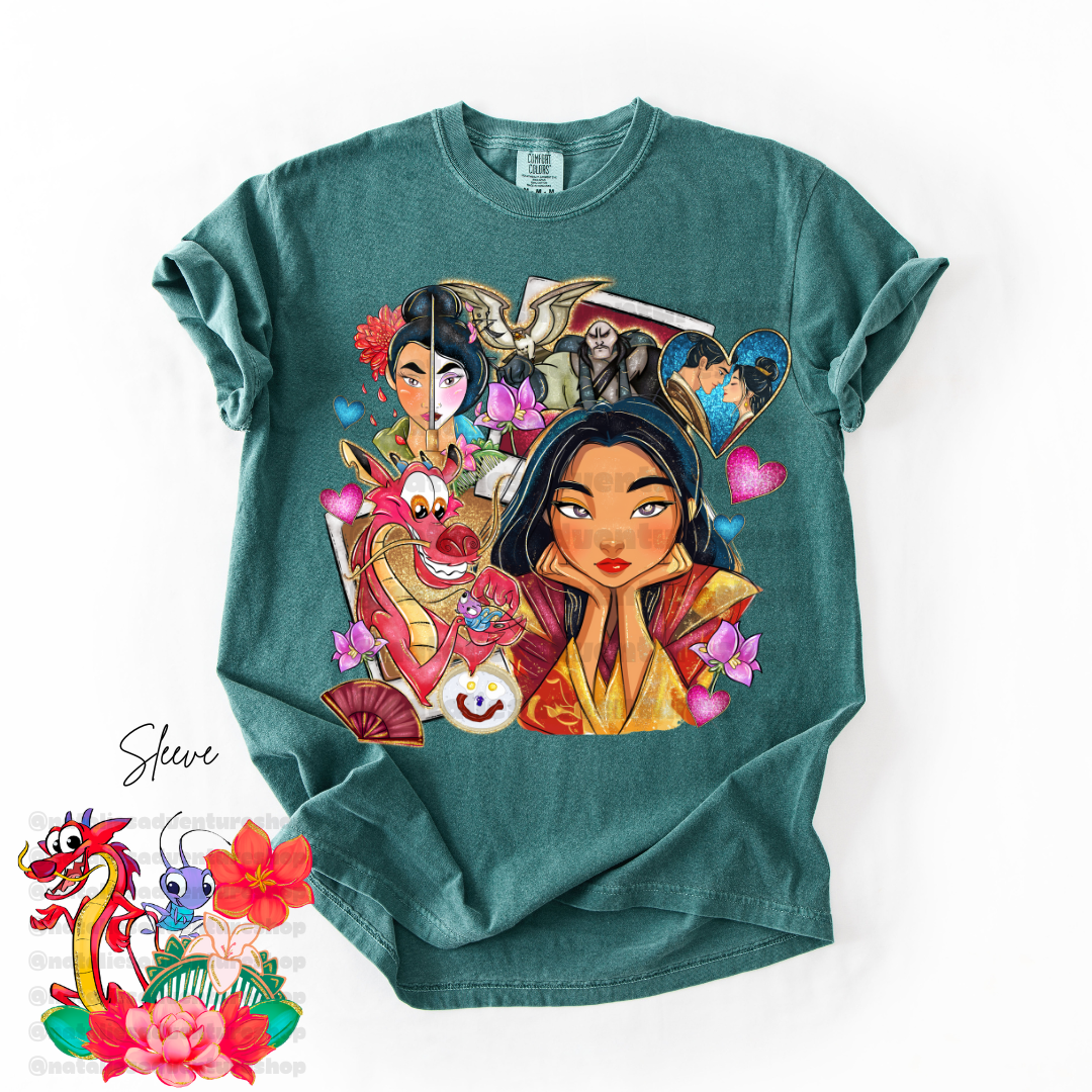 *Pre-Order* Loyal, Brave, True Princess Cartoon T-Shirt (Comfort Colors)