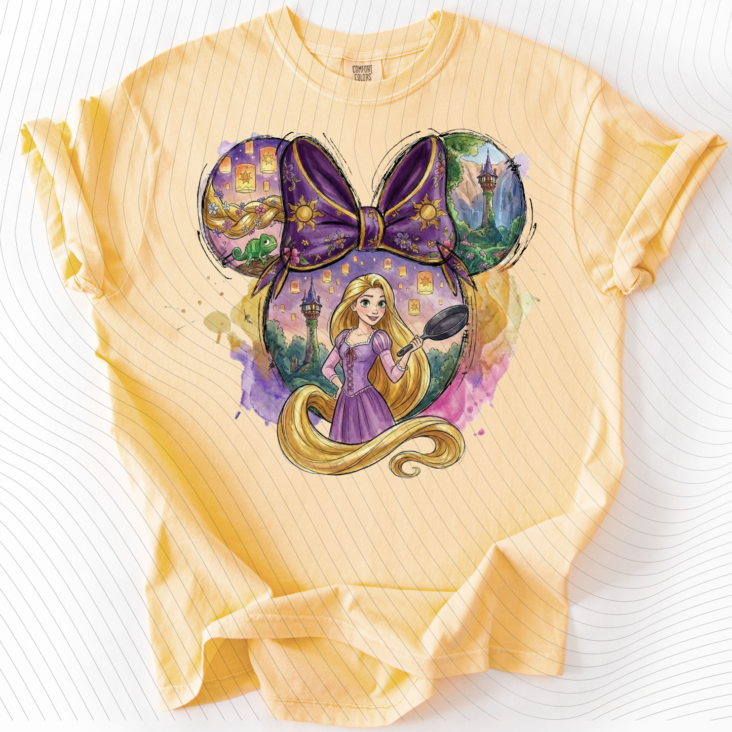 *Pre-Order* Rapunzel T-Shirt(Comfort Colors)