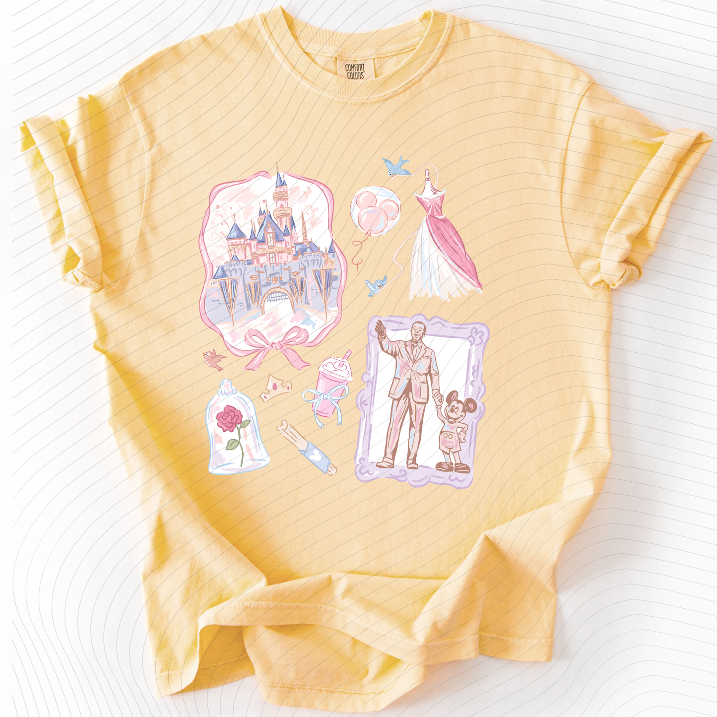 *Pre-Order* Spring Magic Castle T-Shirt (Comfort Colors)