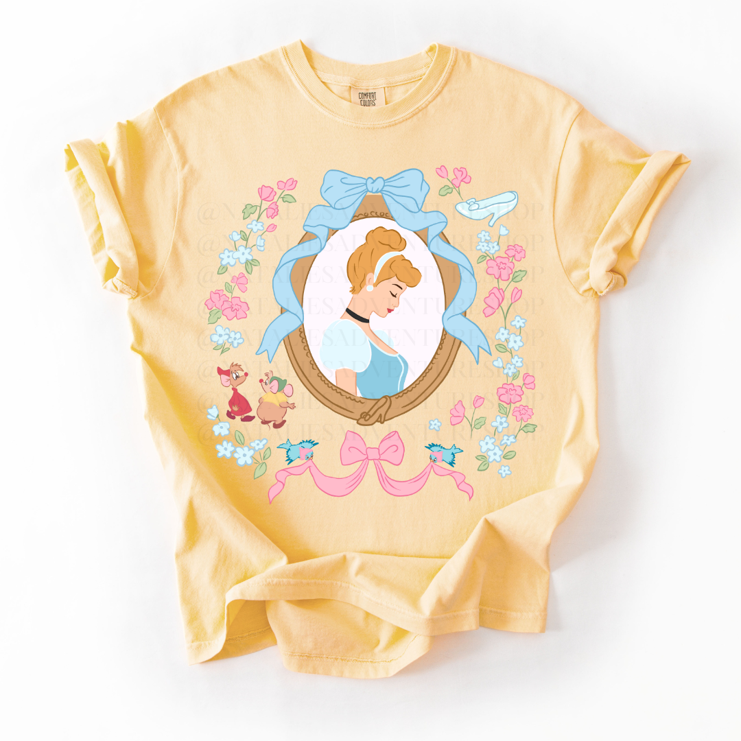 *Pre-Order* Cindy Princess Frame T-Shirt (Comfort Colors)