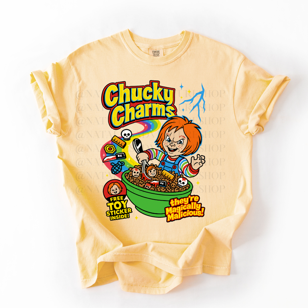 *Pre-Order* Chucky Charms Cereal T-Shirt (Comfort Colors)