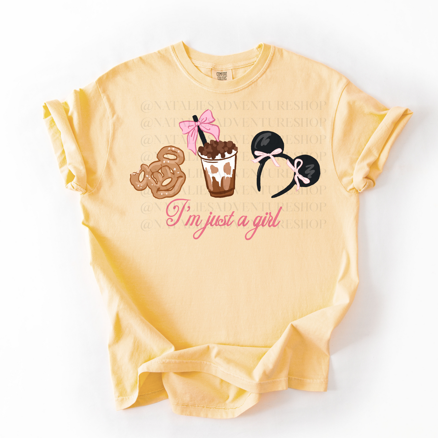 *Pre-Order* Just a Girl T-Shirt (Comfort Colors)