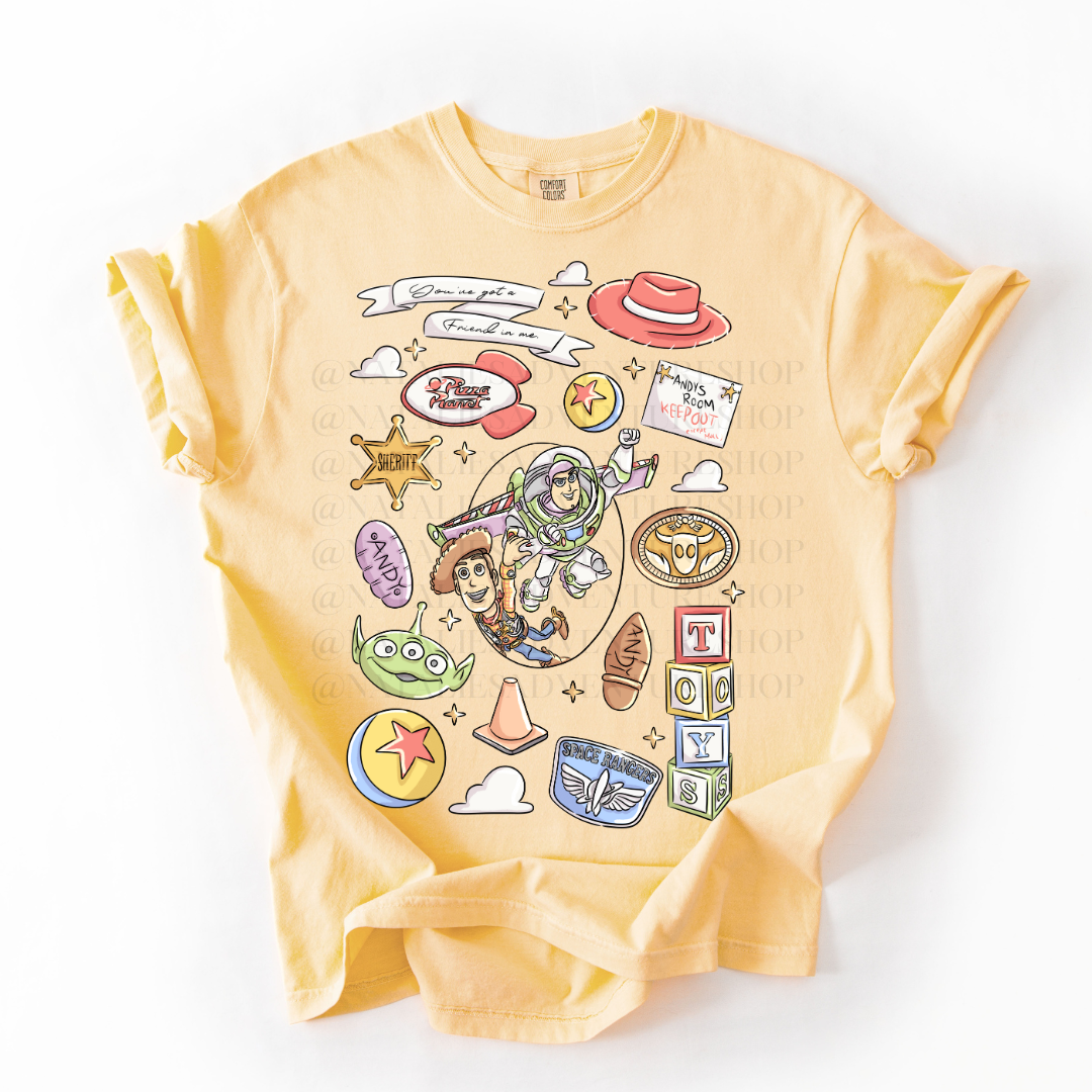 *Pre-Order* Toys Stor (Comfort Colors)