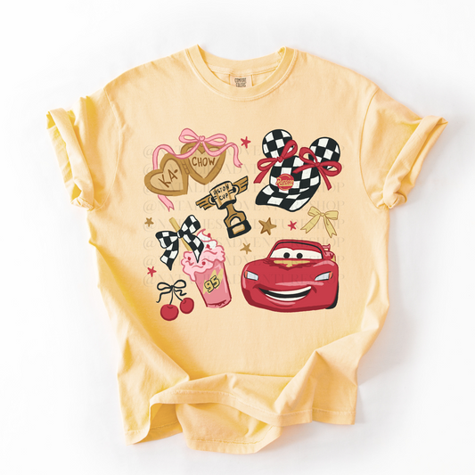 *Pre-Order* Coquette McQueen T-Shirt (Comfort Colors)