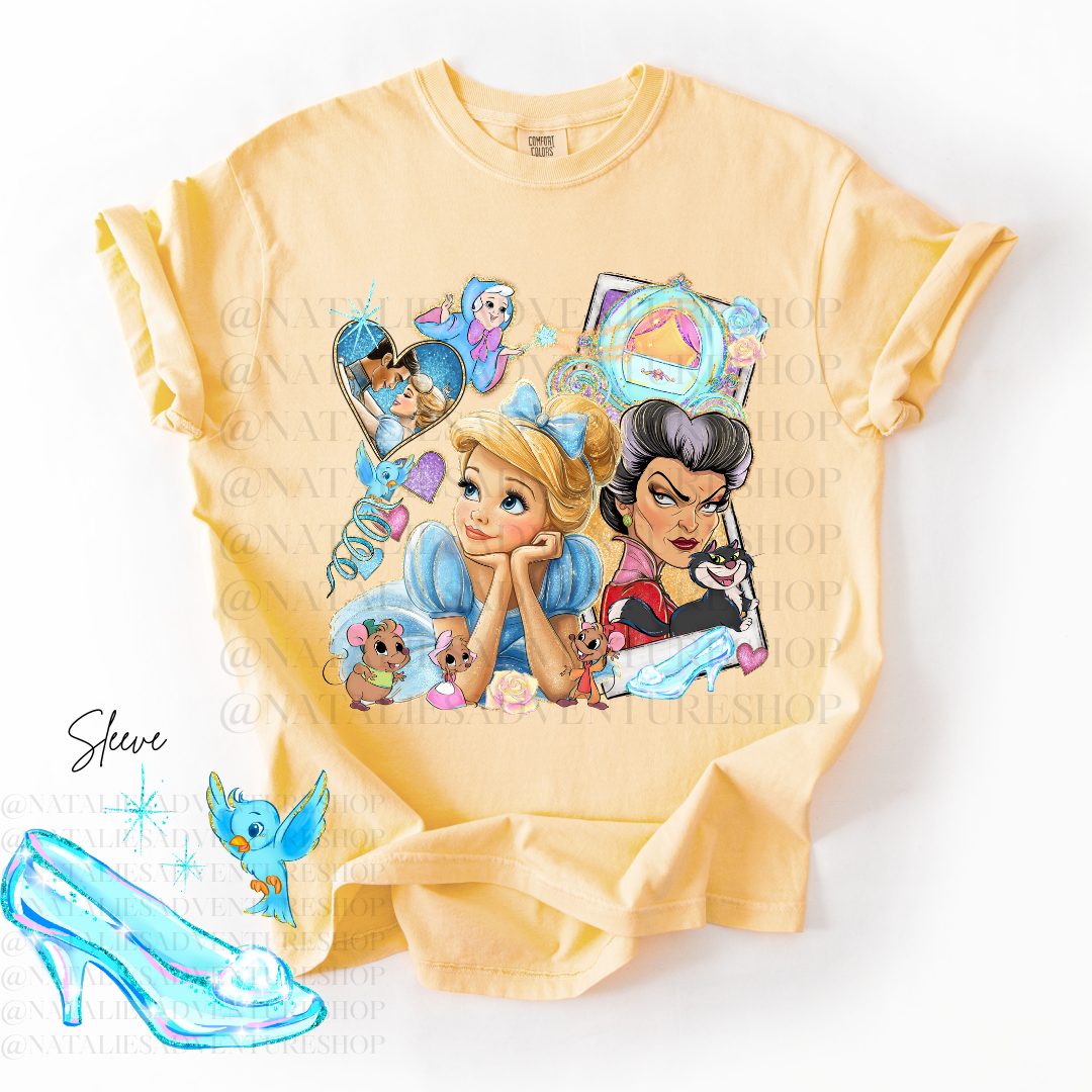 *Pre-Order* Cindy Princess Cartoon T-Shirt (Comfort Colors)