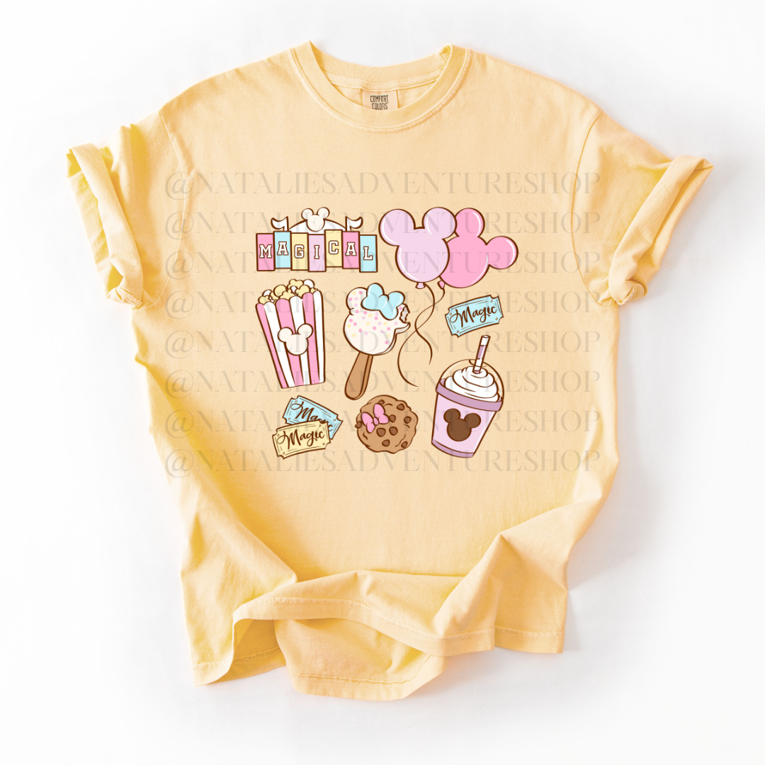 *Pre-Order* Magical Snacks T-Shirt (Comfort Colors)