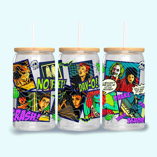 *Pre-Order* TB Beetle Comic 16oz Glass Can