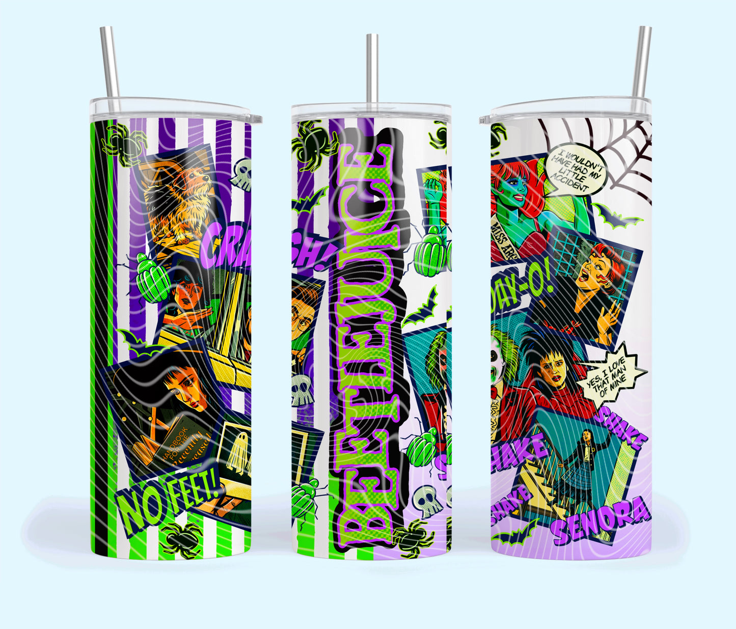 *Pre-Order* TB Beetle Comic 20oz Stainless Steel Tumbler