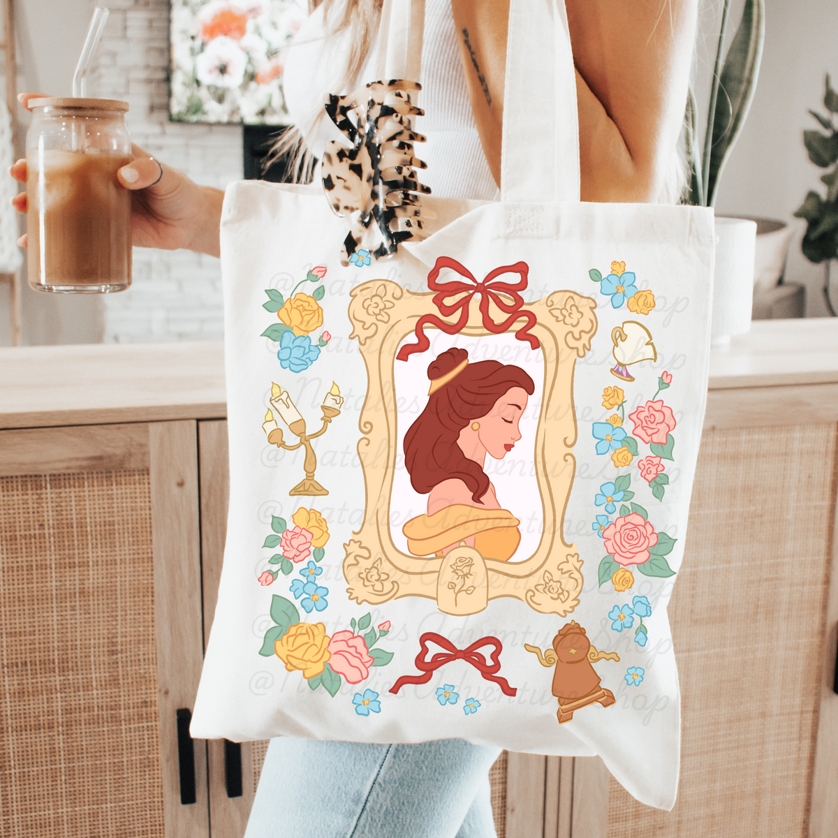 *Pre-Order* Princess Frames Canvas Tote Bags