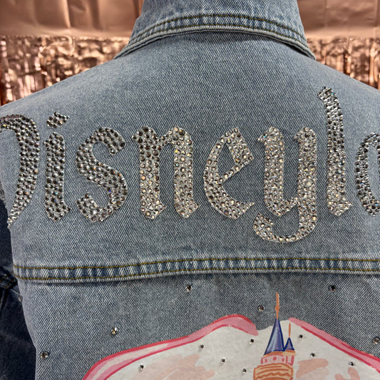 CUSTOM LISTING Oversized Denim Jacket (2 week turnaround) SIZE SMALL