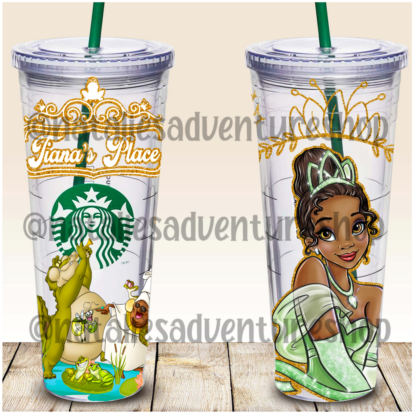 *Pre-Order* Princess 24oz Snowglobe Tumbler