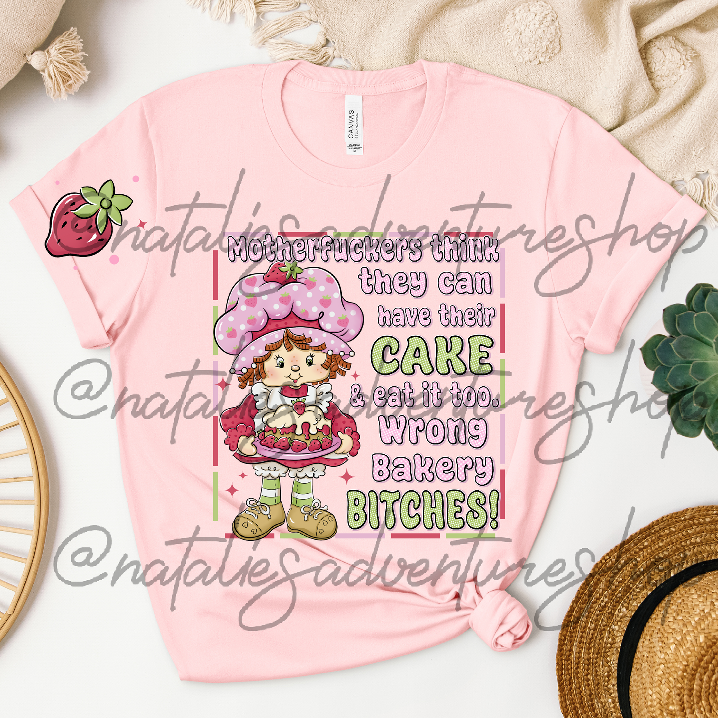 *Pre-Order* Strawberry Wrong Bakery T-Shirts