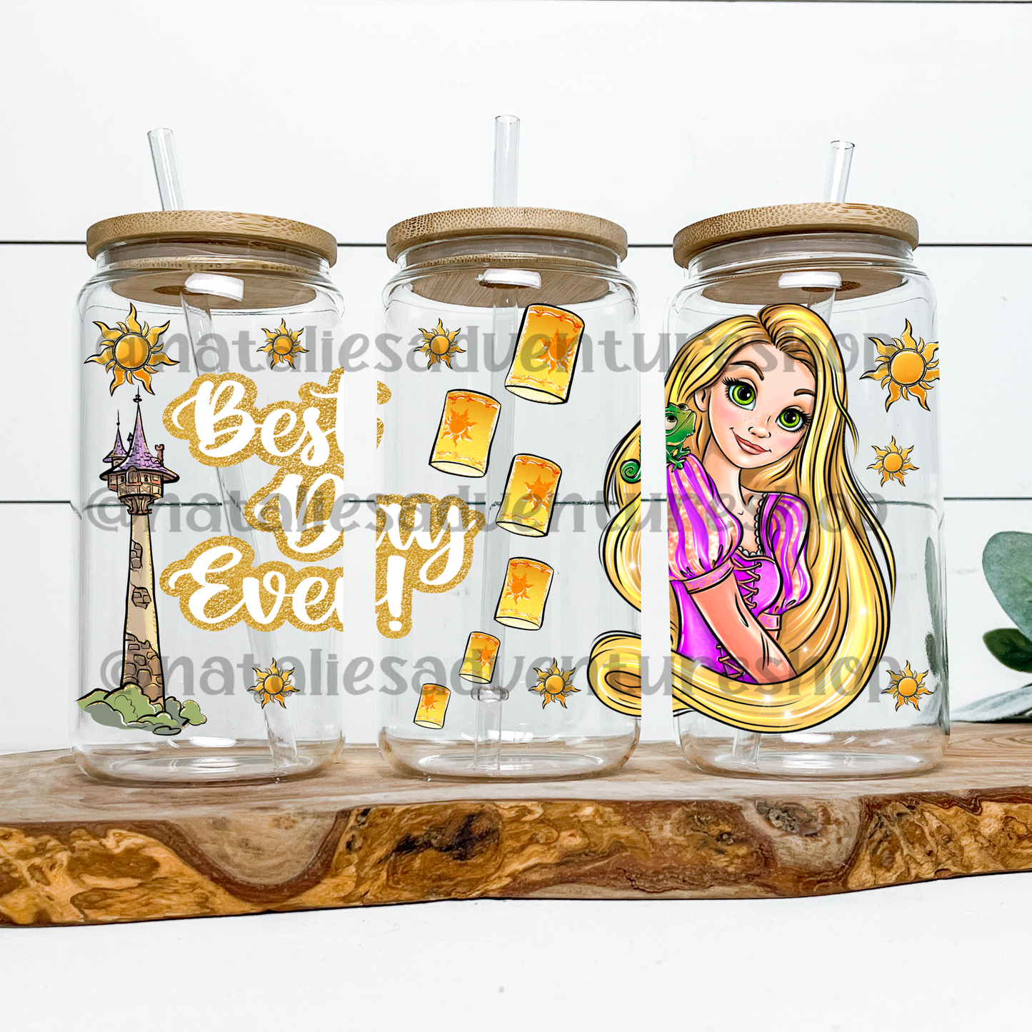 *Pre-Order* Princess 16oz Snowglobe Glass Cans