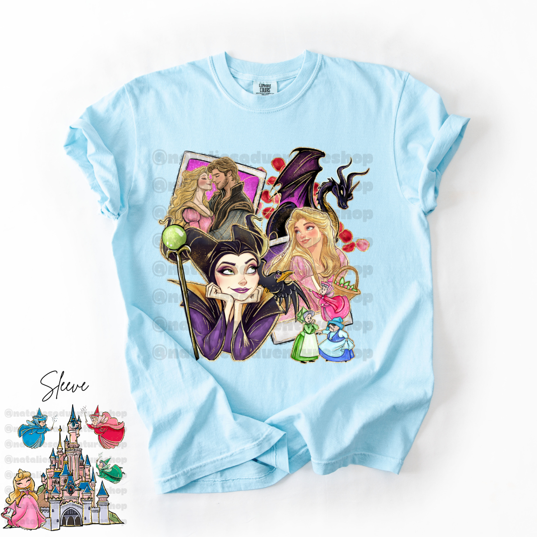 *Pre-Order* Briar Rose Cartoon T-Shirt (Comfort Colors)