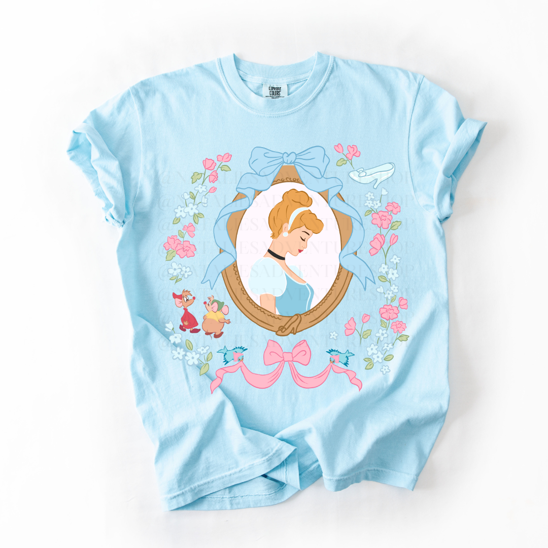 *Pre-Order* Cindy Princess Frame T-Shirt (Comfort Colors)