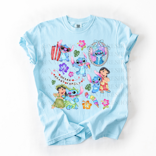 *Pre-Order* Ohana Means Fam T-Shirt (Comfort Colors)