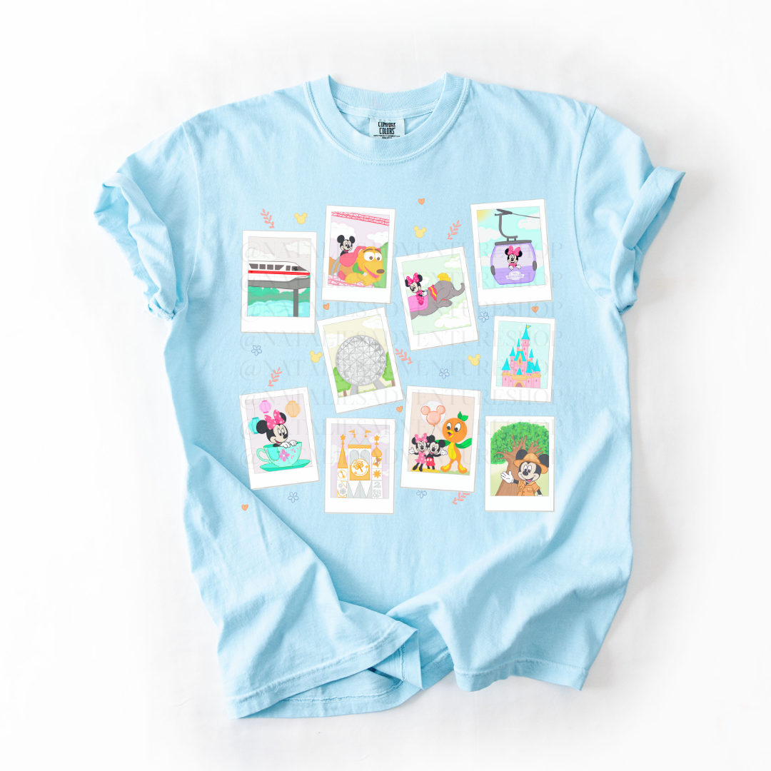 *Pre-Order* World Polaroids T-Shirt (Comfort Colors)