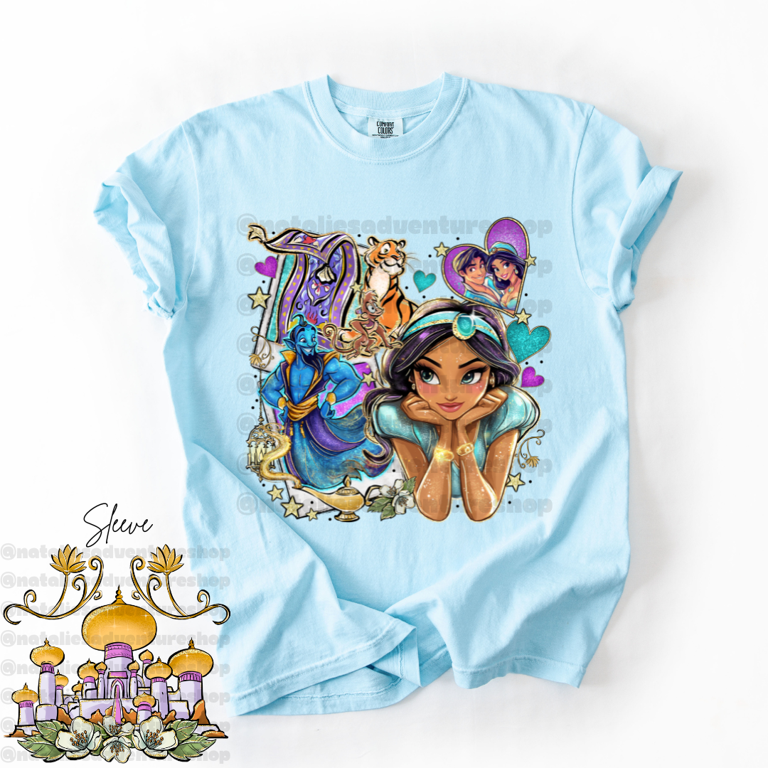 *Pre-Order* Arabian Princess Cartoon T-Shirt (Comfort Colors)