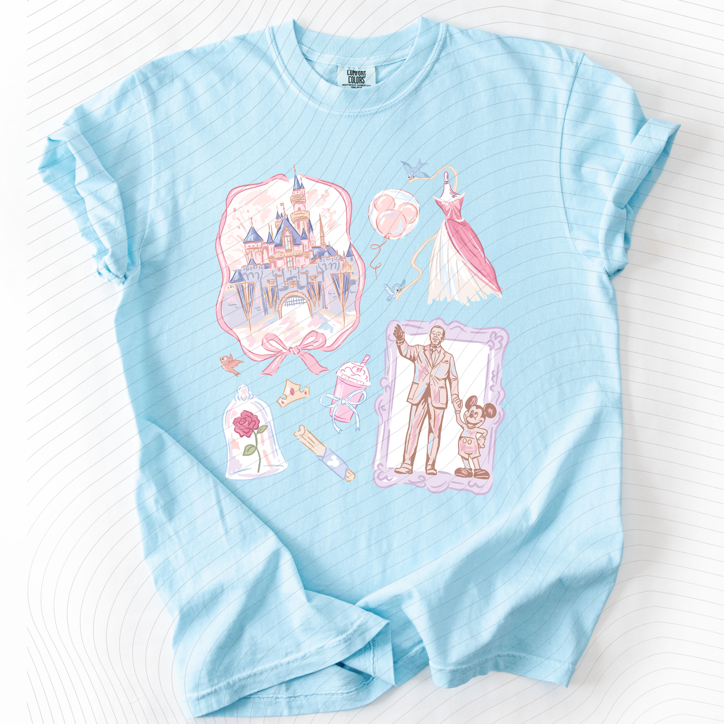 *Pre-Order* Spring Magic Castle T-Shirt (Comfort Colors)