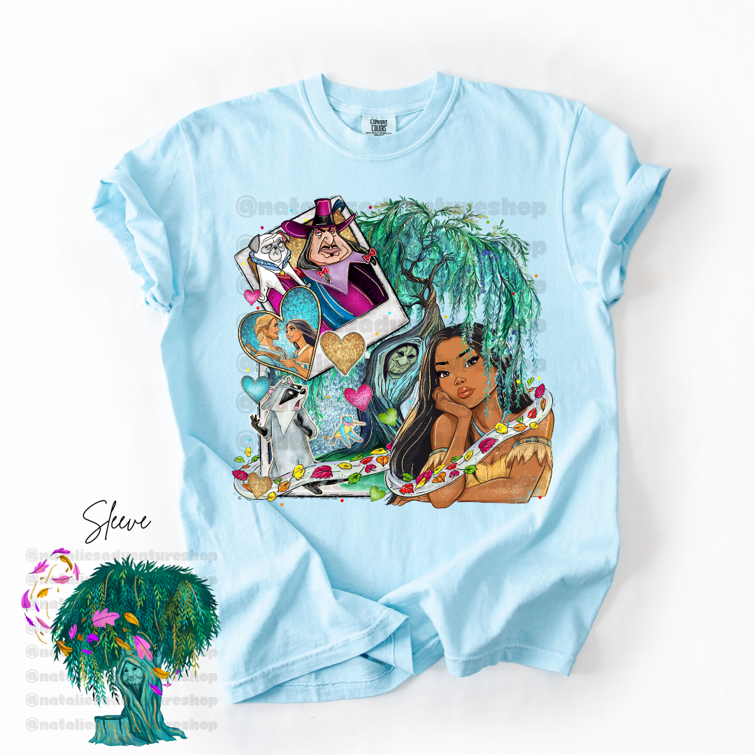 *Pre-Order* Poca Princess Cartoon T-Shirt (Comfort Colors)