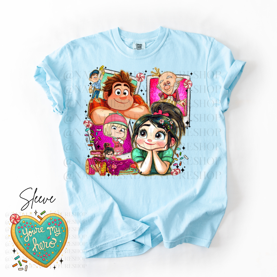 *Pre-Order* Vanellope T-Shirt (Comfort Colors)