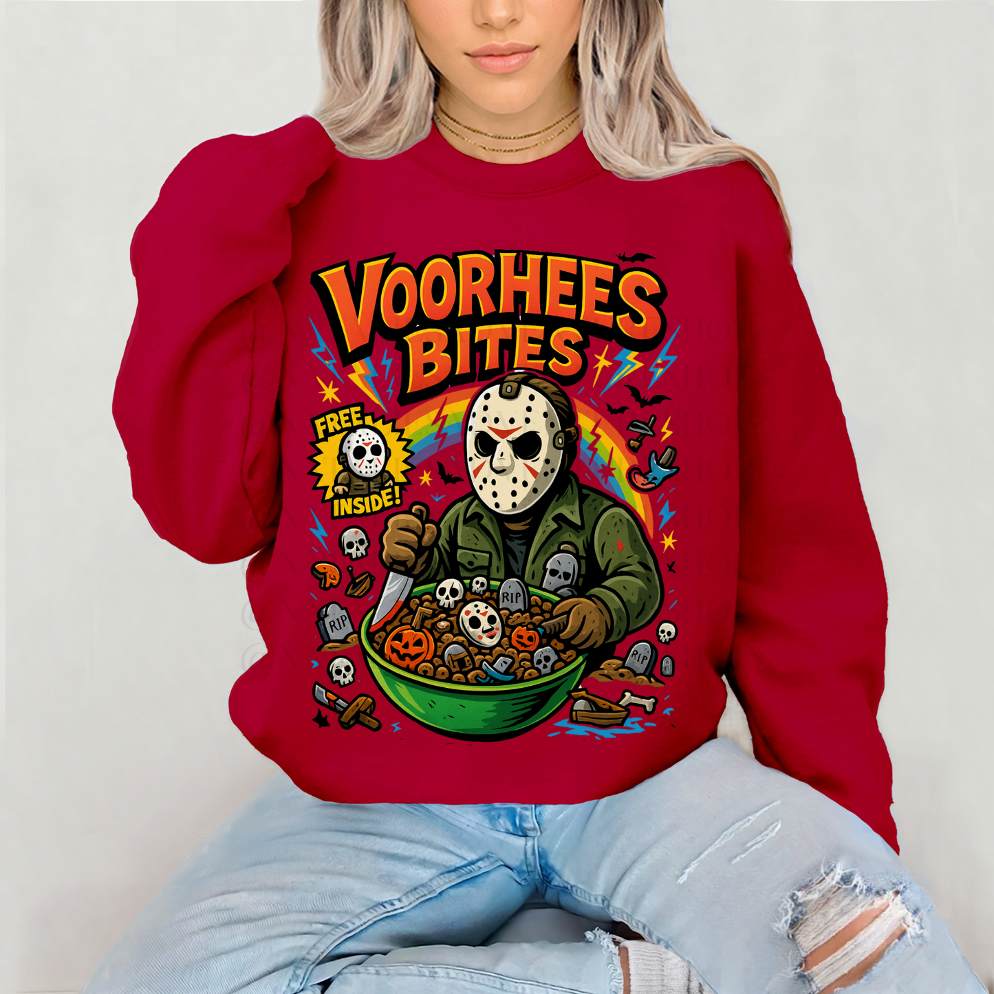 *Pre-Order* Vorhees Bites Cereal Crewneck