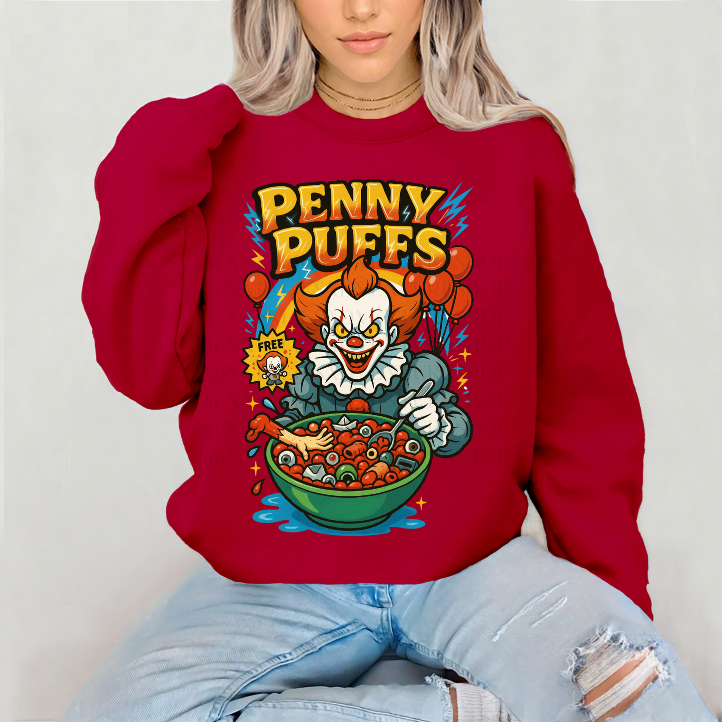 *Pre-Order* Penny Puffs Cereal Crewneck