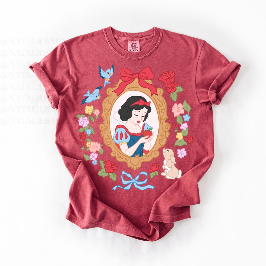 *Pre-Order* Snow Portrait Princess T-Shirt (Comfort Colors)